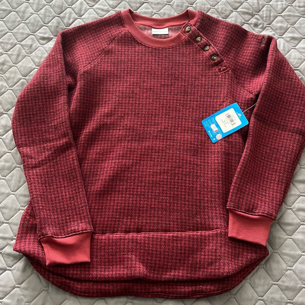 NWT Columbia Chillin Sweater, size S